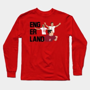 England Womens Football Long Sleeve T-Shirt